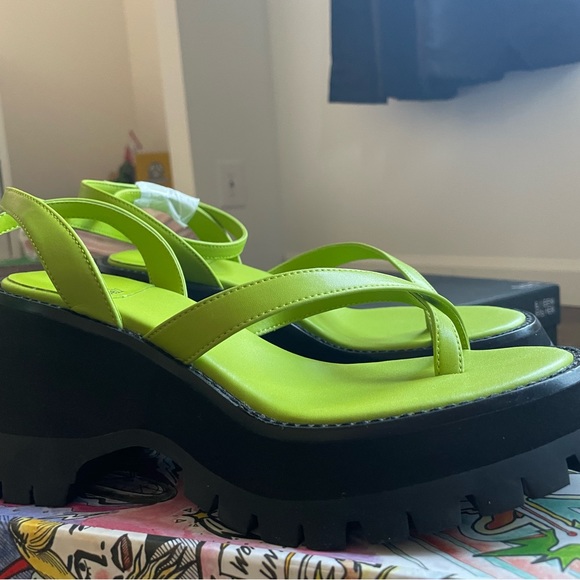 NEW IN BOX Jeffrey Campbell sandals y2k size 8 - Picture 2 of 4